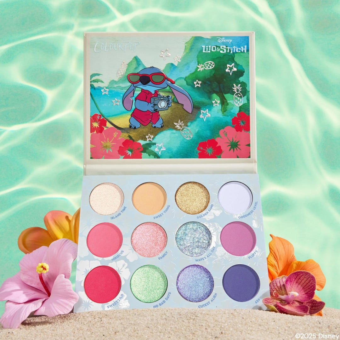 Colourpop > Lilo & Stitch Beach Dreamin Palette
