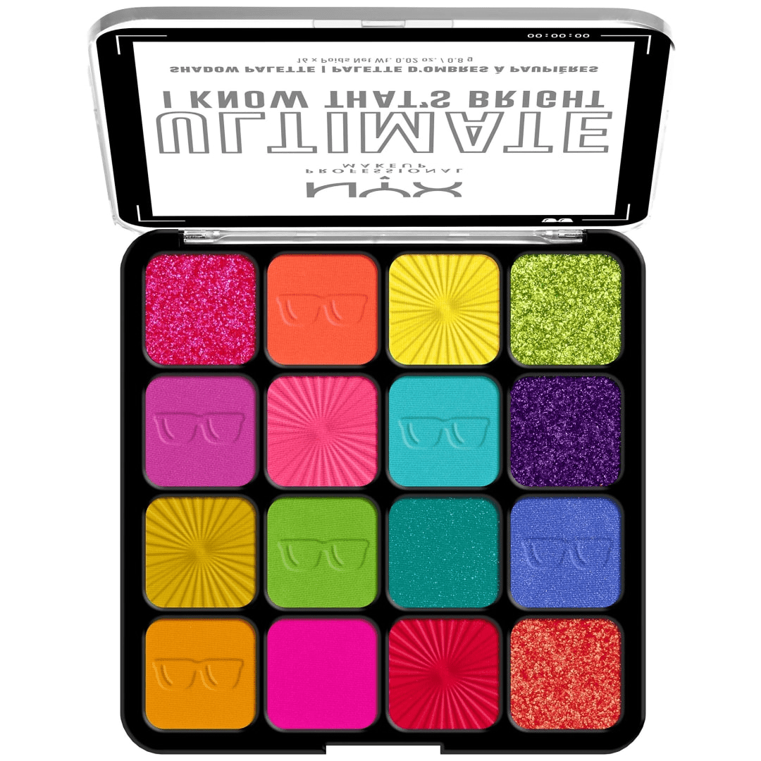 NYX Professional Makeup > Ultimate Shadow Palette: I Know That's Bright