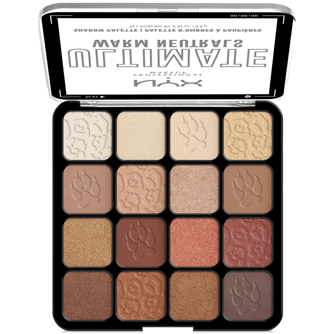 NYX Professional Makeup > Ultimate Shadow Palette: Warm Neutrals