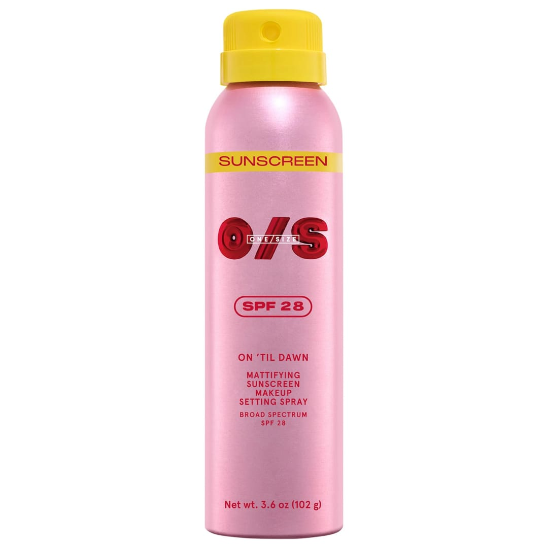 One/Size > On 'Til Dawn Mattifying Sunscreen Setting Spray