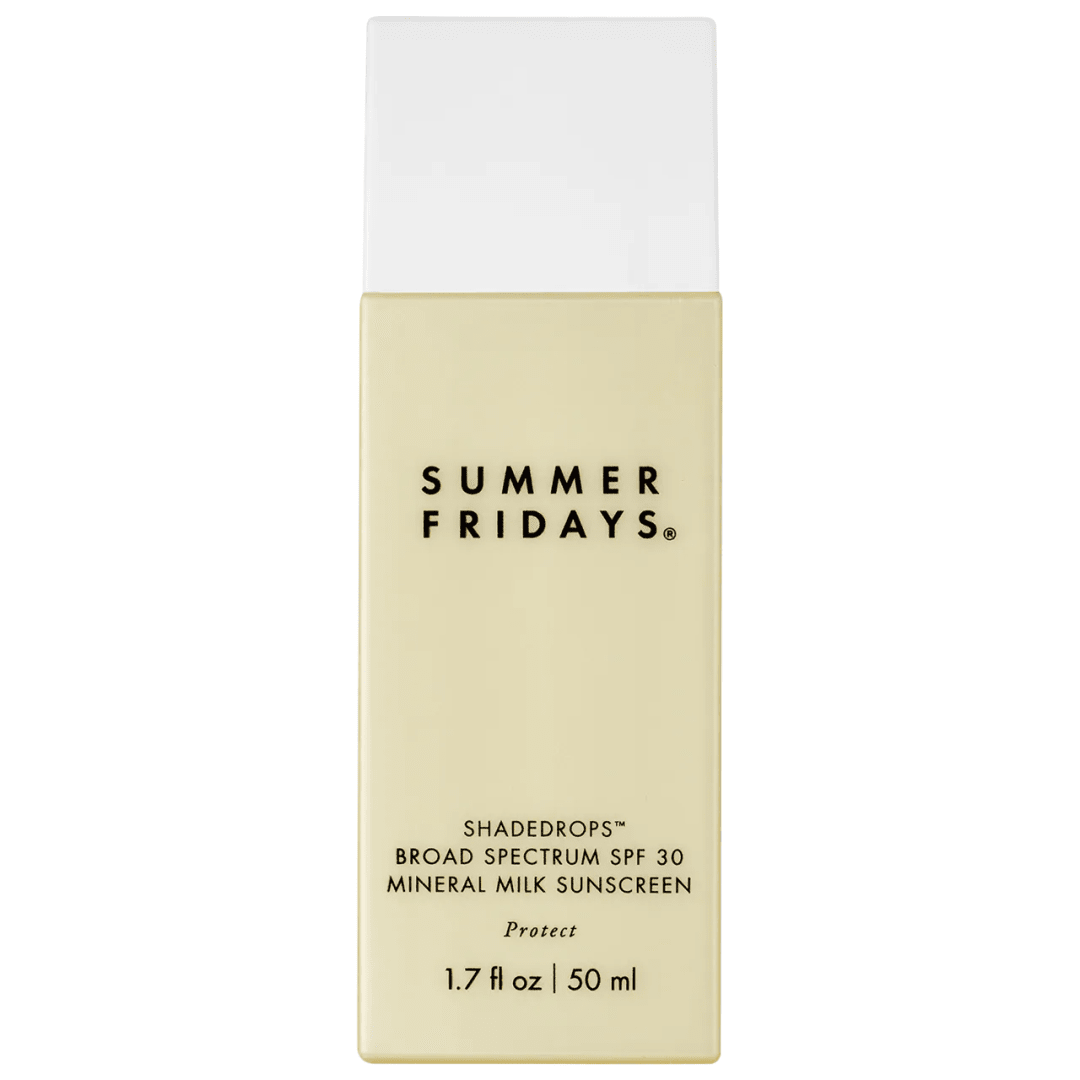Summer Fridays > ShadeDrops Mineral Milk Sunscreen SPF 30