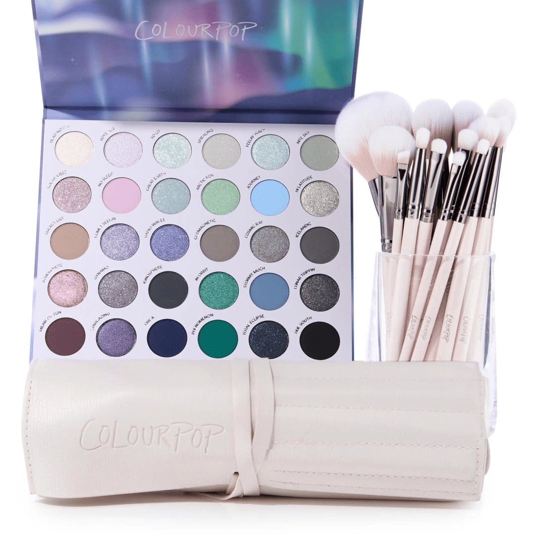 Colourpop > Bright Nights Palette & Brush Set