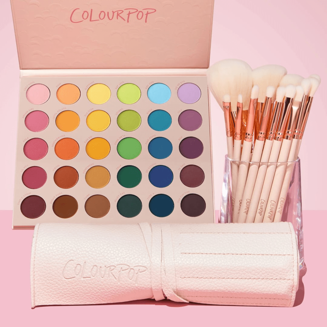 Colourpop > Crazy For Hue Palette & Brush Set