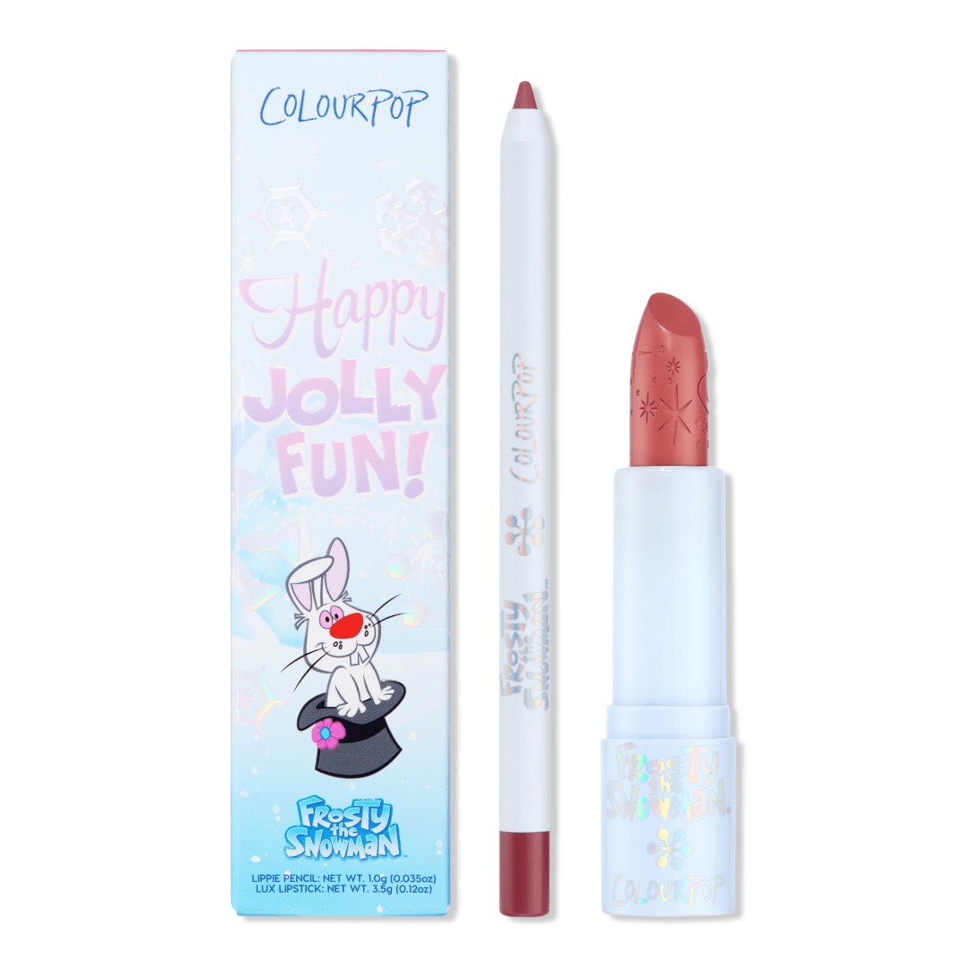 Colourpop > Happy Jolly Fun! Lip Pencil & lipstick Duo