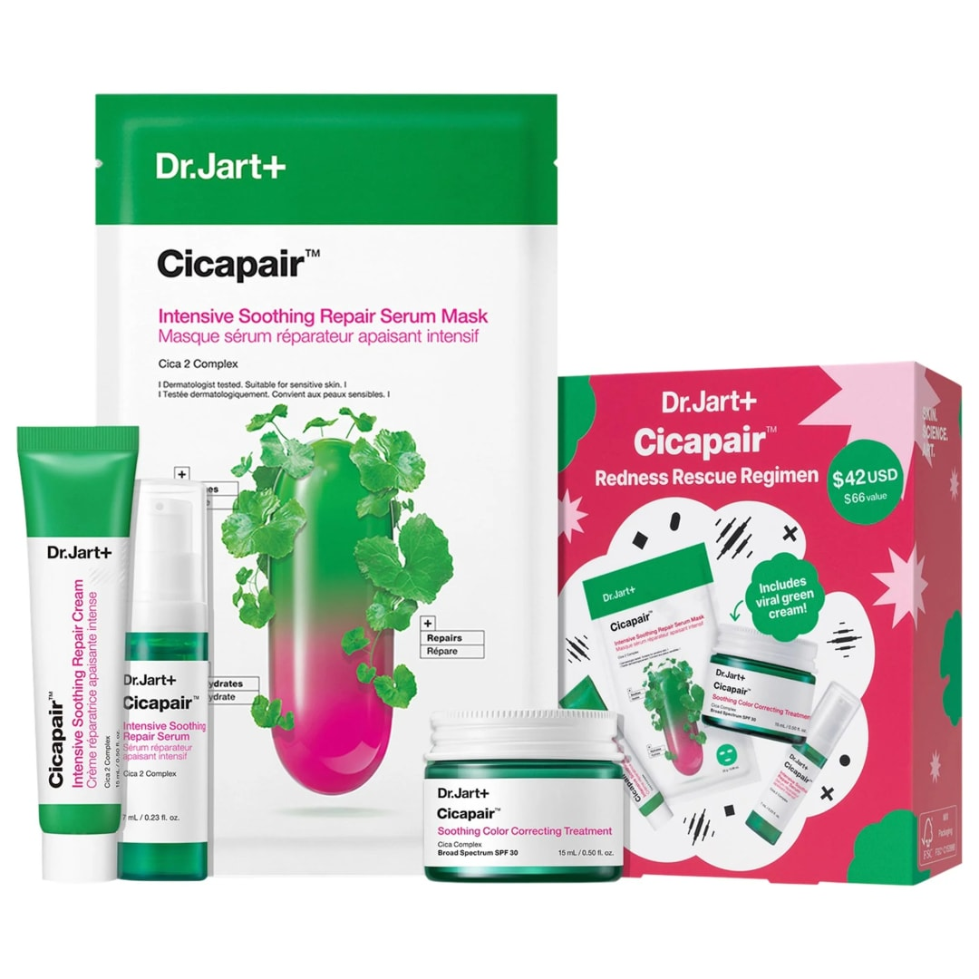 Dr. Jart > Cicapair Redness Rescue Regimen Set