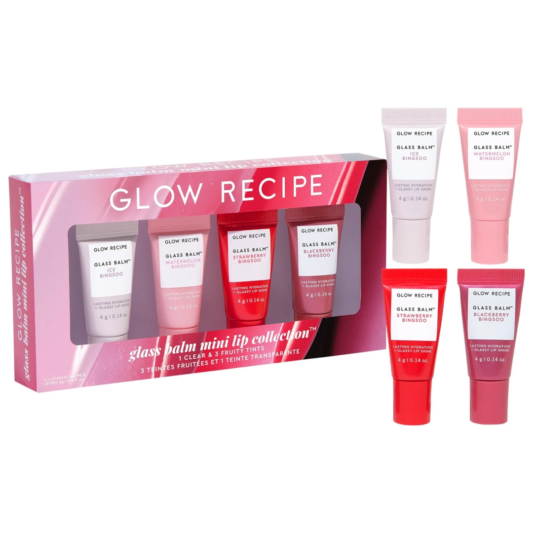 Glow Recipe > Glass Balm Lip Collection Mini Set