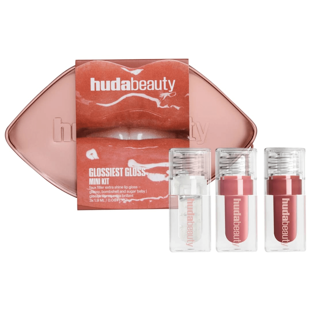 Huda Beauty > Glossiest Gloss Mini Kit