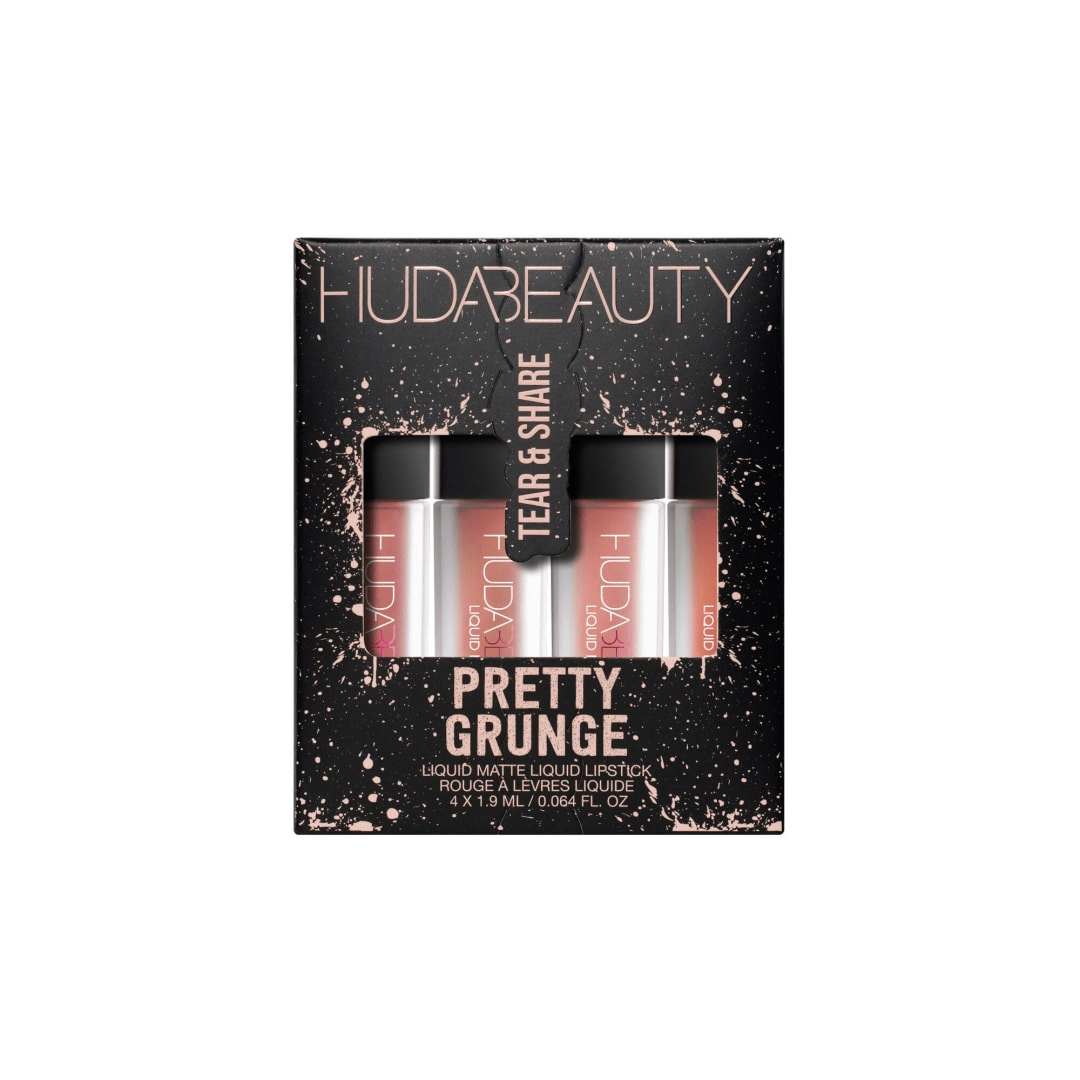 Huda Beauty > Pretty Grunge Liquid Matte Lip Quad