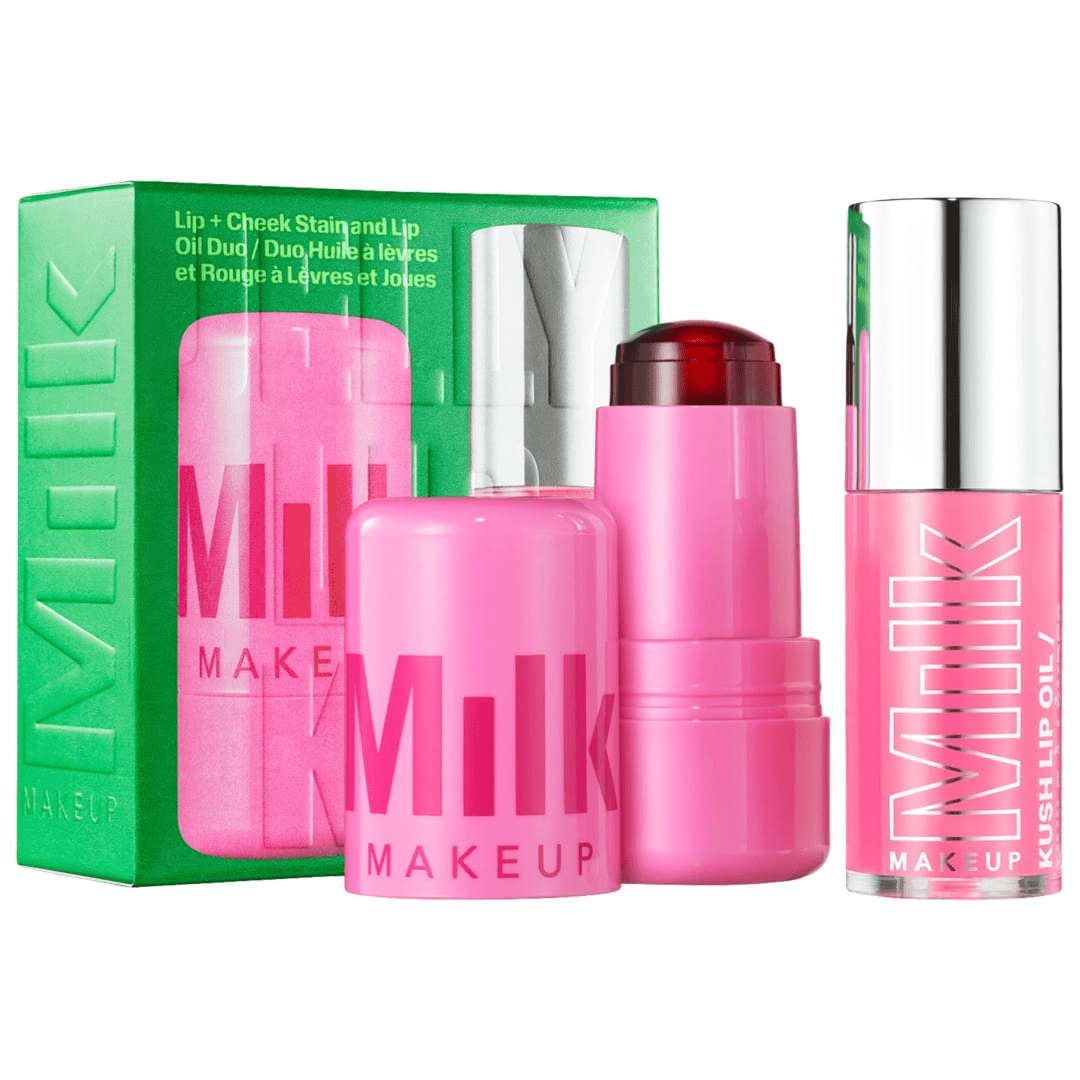 Milk Makeup > The Jelly Lip Kit: Lip + Cheek Stain & Lip Oil Duo