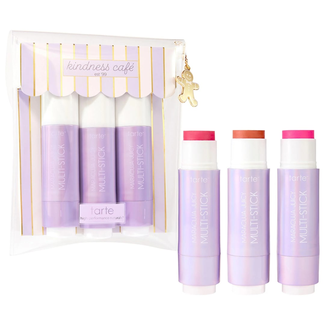 Tarte > Cheek Soufflé Maracuja Juicy Multi Stick Trio