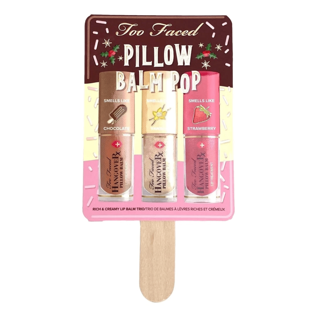 Too Faced > Pillow Balm Pop Lip Balm Trio