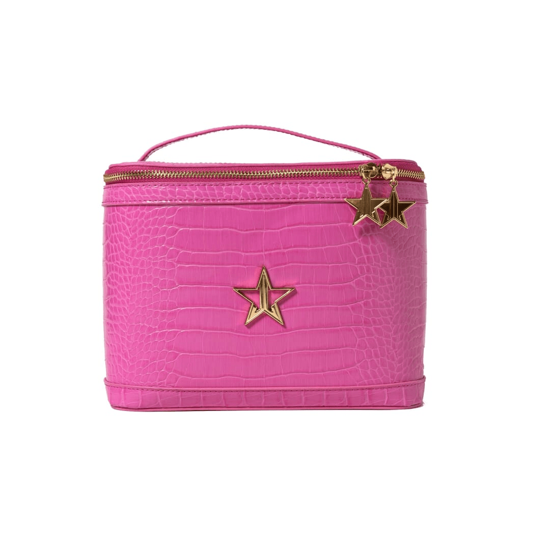Jeffree Star Cosmetics > Pink Faux Alligator Bag