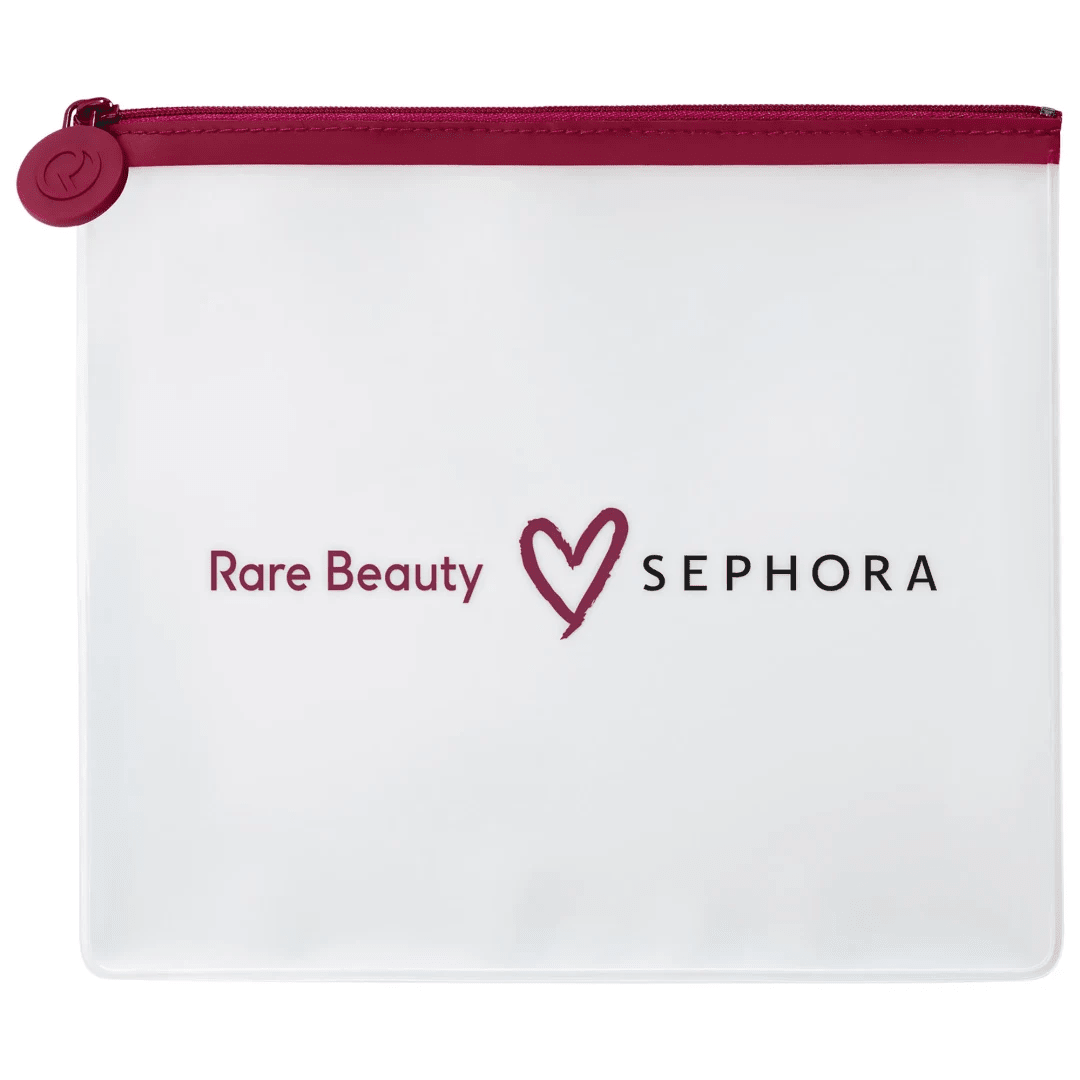 Rare Beauty > Rare Beauty + Sephora Travel Makeup Pouch