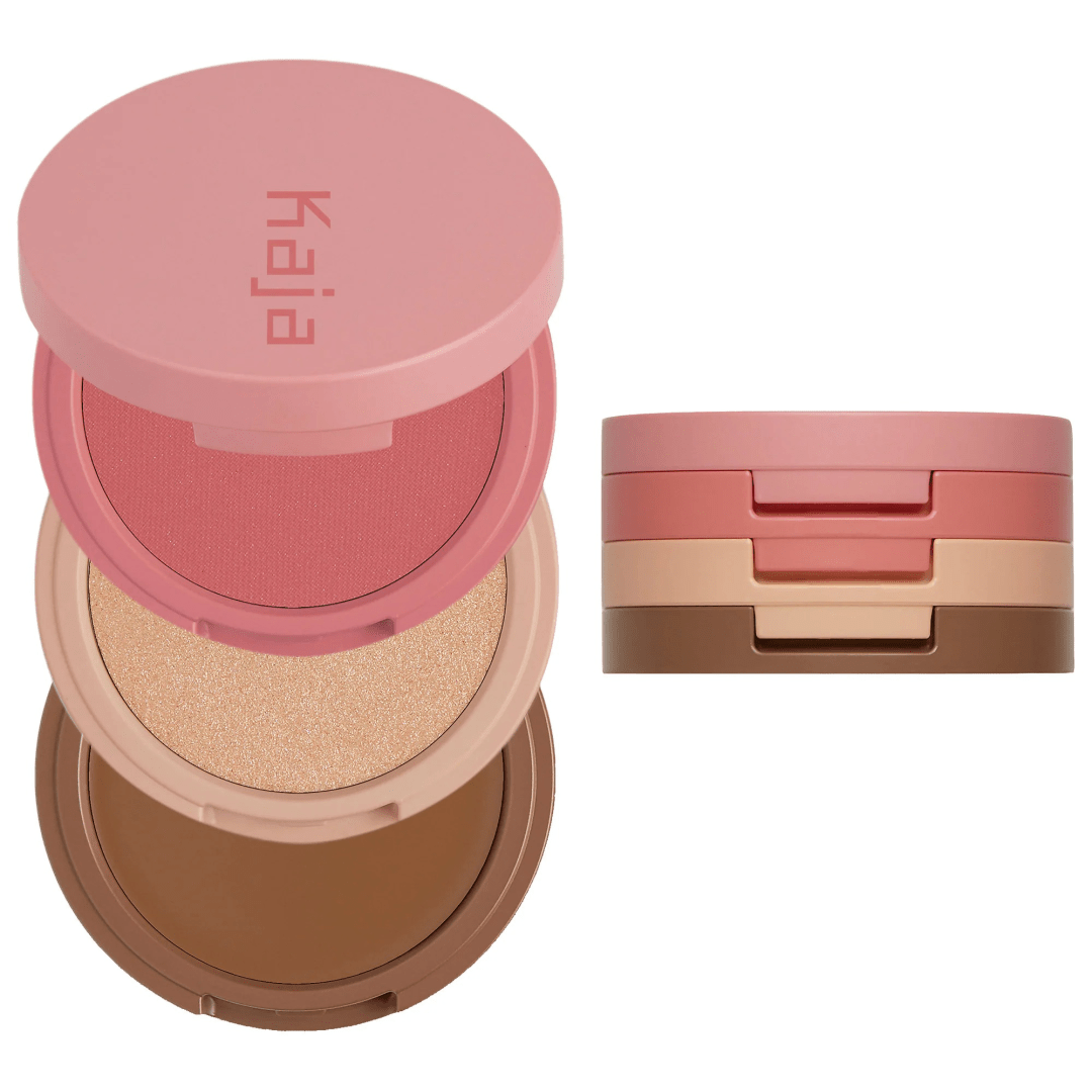 Kaja > Face Bento Bronzer, Blush & Highlighter Trio