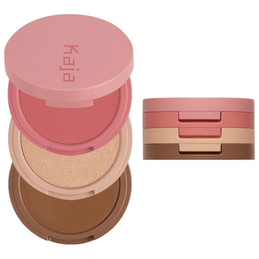 Kaja > Face Bento Bronzer, Blush & Highlighter Trio