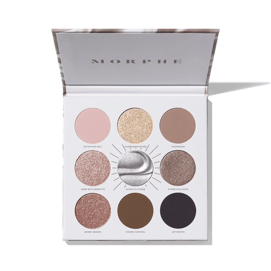 Morphe > Rich & Foiled Palette: Going Platinum