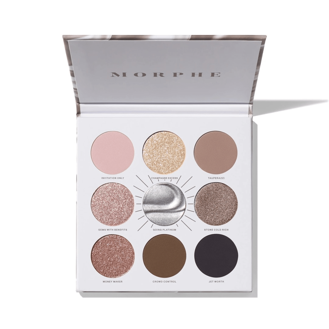 Morphe > Rich & Foiled Palette: Going Platinum