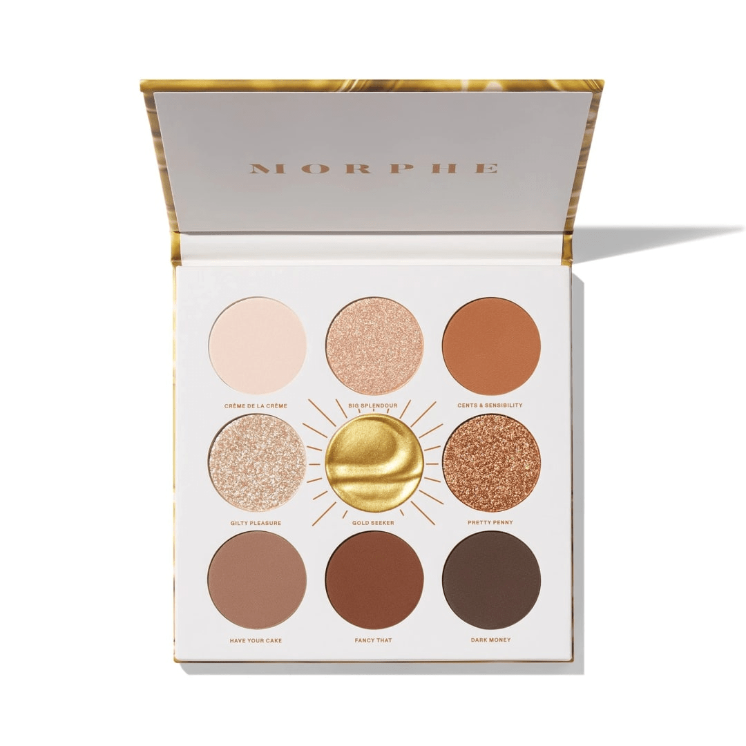 Morphe > Rich & Foiled Palette: Gold Seeker