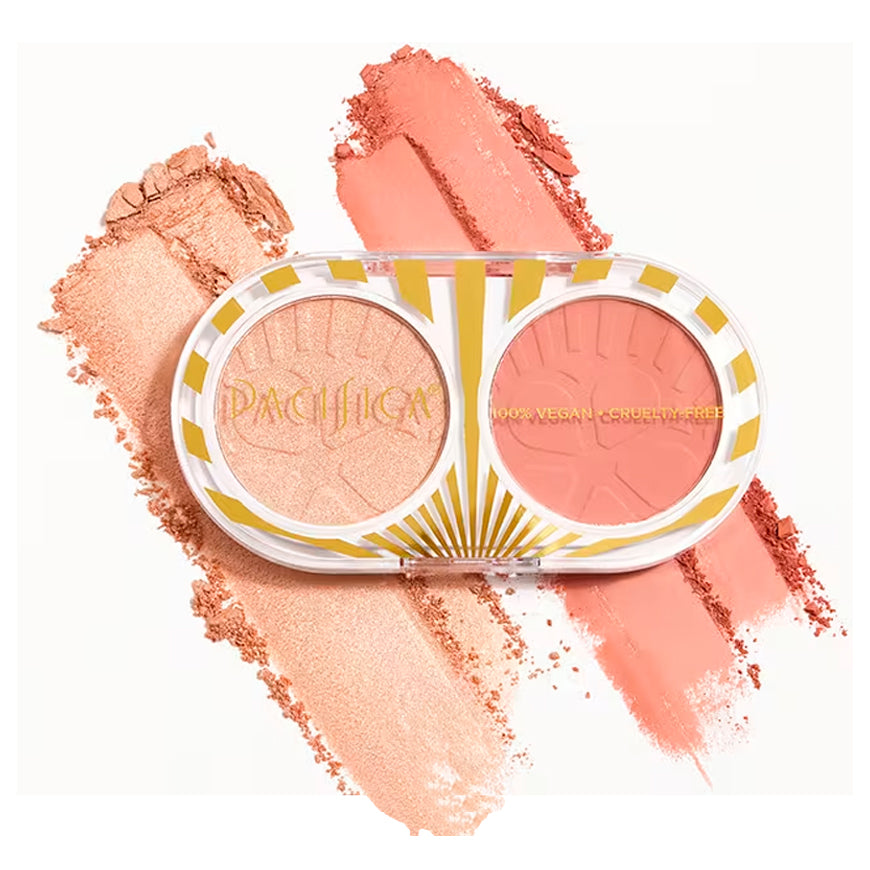Pacifica Beauty > Glimmer Shimmer Highlighter & Blush Duo