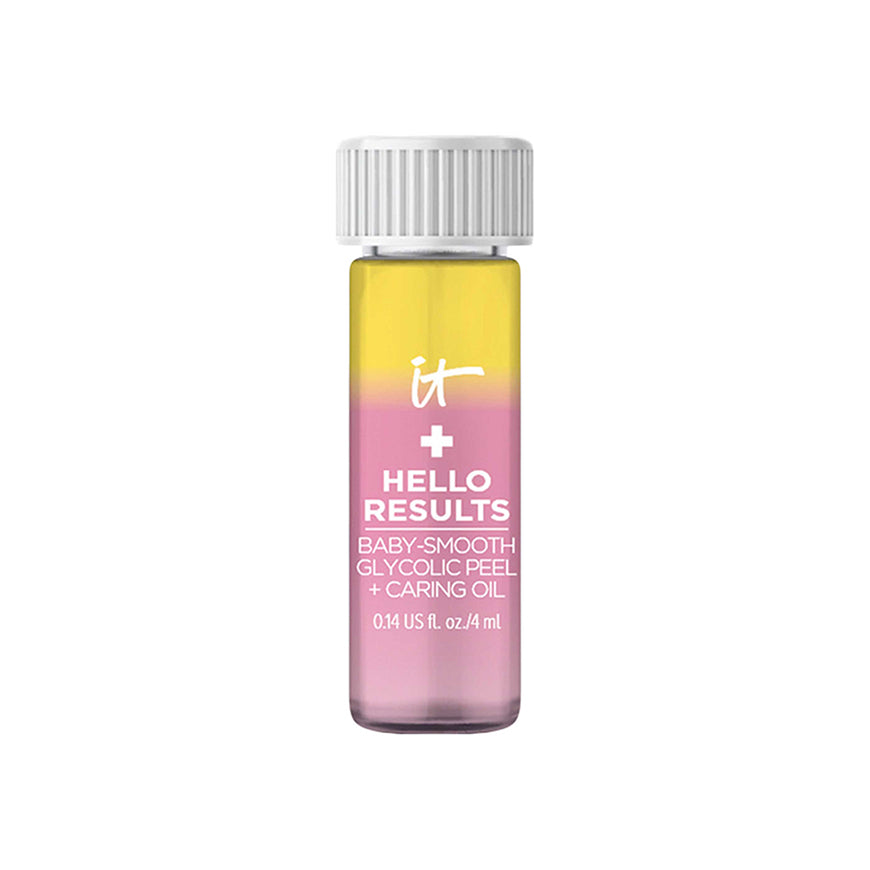 It Cosmetics > Hello Results Baby-Smooth Glycolic Peel + Caring Oil