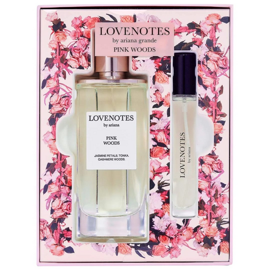 Ariana Grande > Lovenotes Pink Woods Perfume Set
