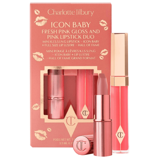 Charlotte Tilbury > Icon Baby Lip Gloss & Lipstick Duo