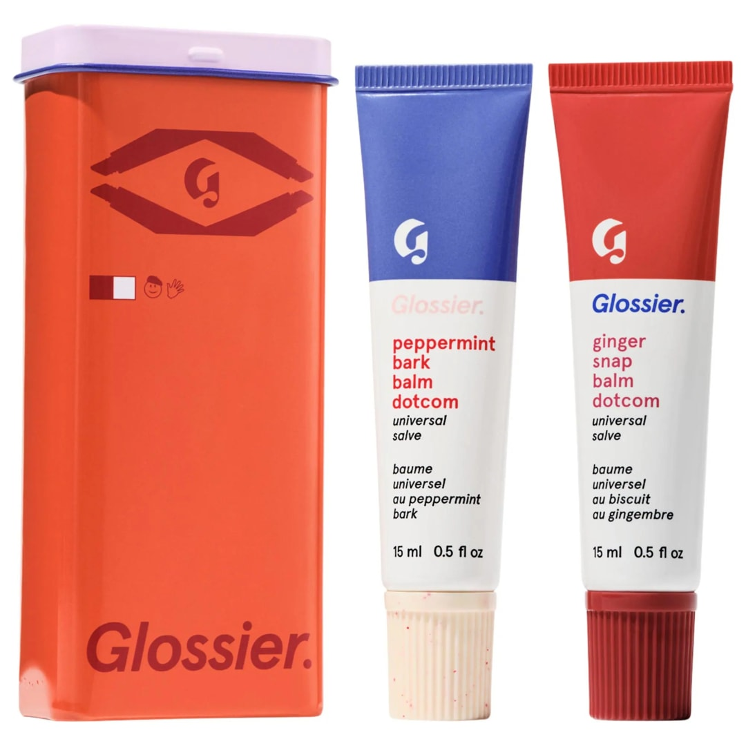 Glossier > Sugar + Spice Balm Dotcom Lip Balm Duo