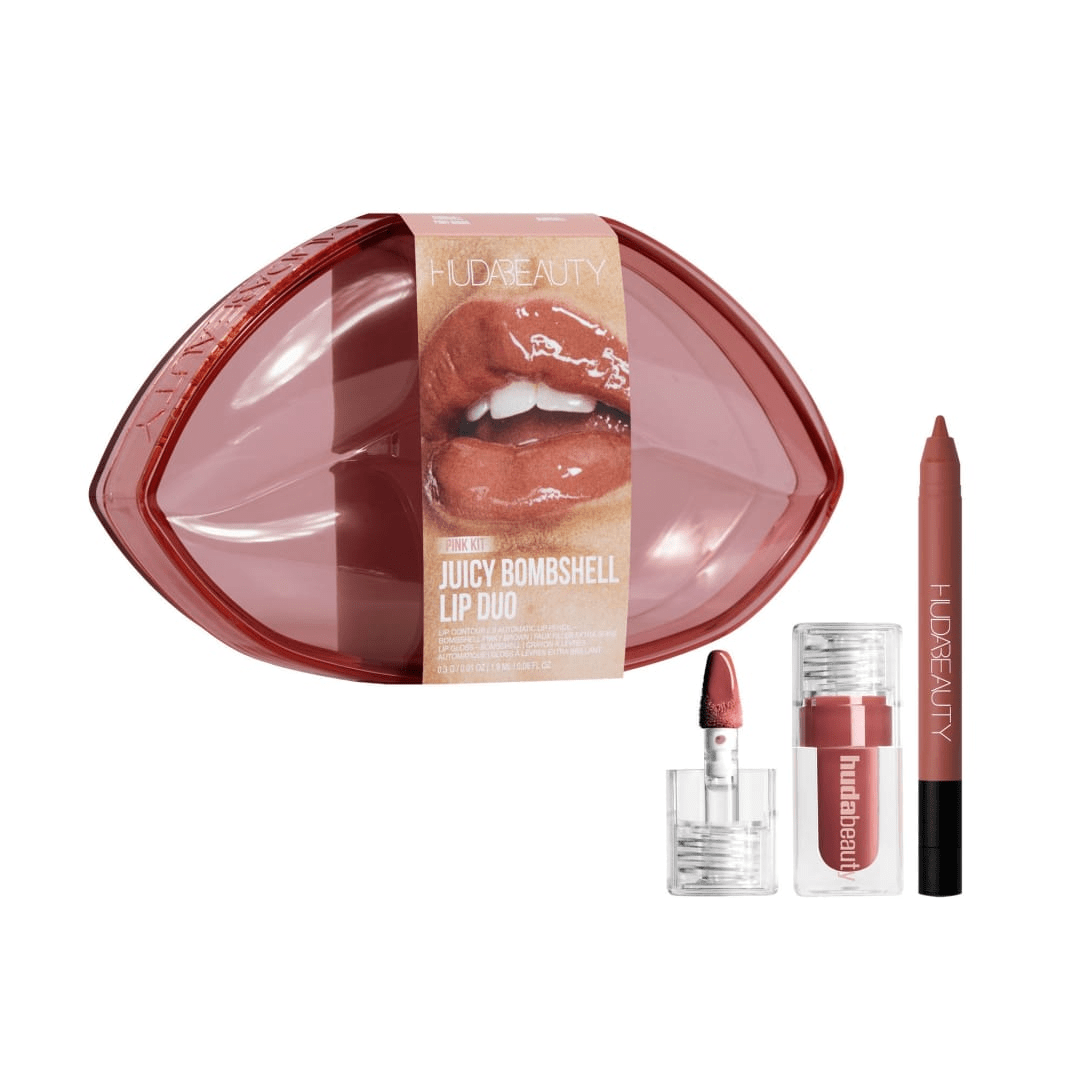 Huda Beauty > Juicy Bombshell Lip Duo