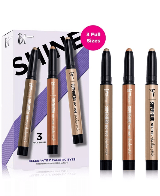 It Cosmetics >  Shine Superhero No-Tug Shadow Stick Set