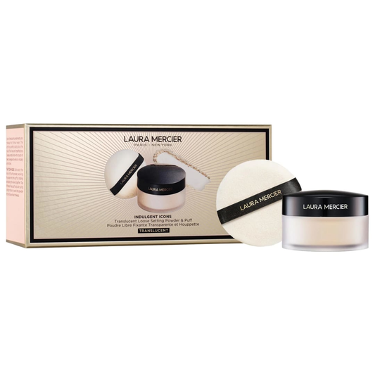 Laura Mercier > Indulgent Icons Translucent Loose Powder & Velour Puff Set