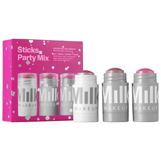 Milk Makeup > Sticks Party Mix Cream Blush + Highlighter Set