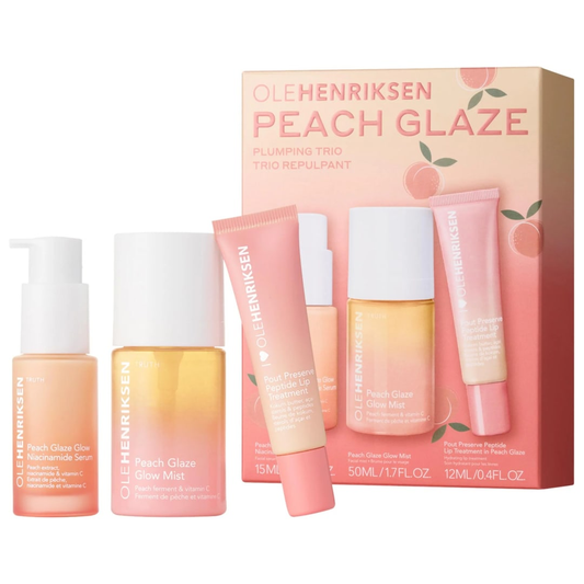 Olehenriksen > Peach Glaze Plumping Trio Set