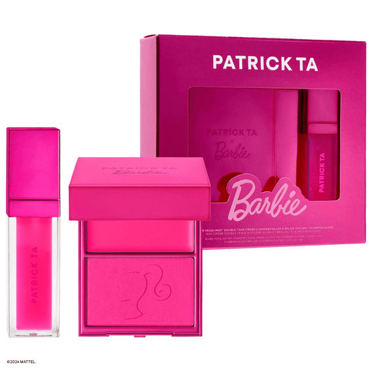 Patrick TA > Patrick Ta × Barbie Blush Duo + Lip Plumper Set