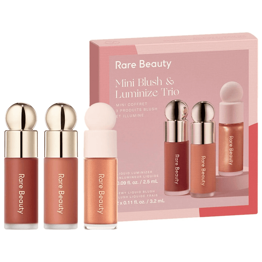Rare Beauty > Mini Blush & Luminize Trio