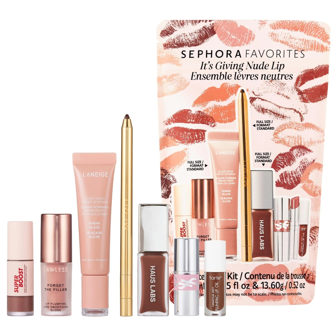 Sephora Favorites > It's Giving Nude Lip Makeup Set