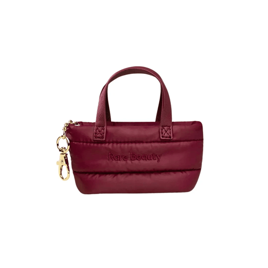 Rare Beauty > Puffy Mini Tote Keychain: Merlot