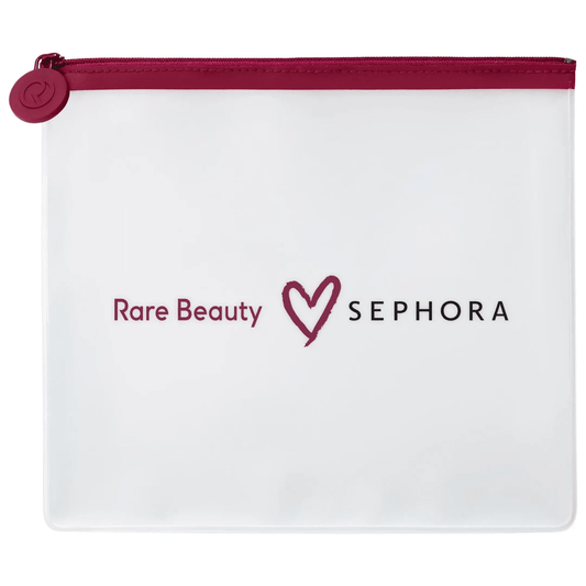 Rare Beauty > Rare Beauty + Sephora Travel Makeup Pouch